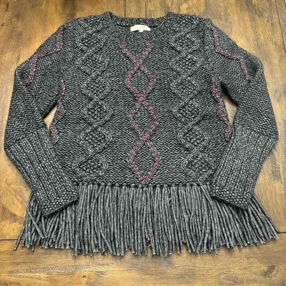 NWOT Indigenous Fair Trade Peru alpaca cotton sweater. Small. - Picture 8 of 9